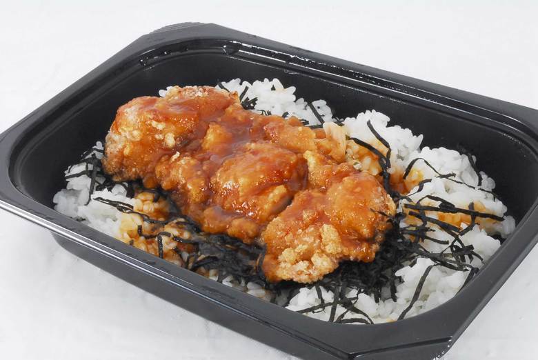 クイックガスト 若鳥竜田丼 360円 ワンコイン 脅威のクイックガスト 安い弁当 牛丼ウォーズ 最強のワンコインフード達 First Donburi Food